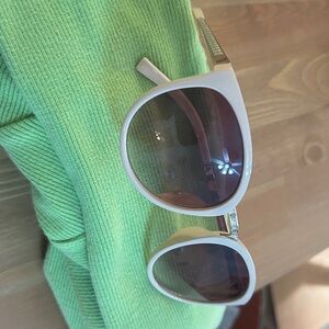 Cream cat eye sunglasses Frame Sunglasses